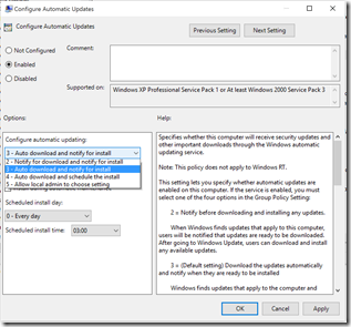 configureautoupdates